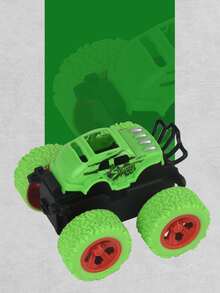 1 件慣性越野車兒童玩具車,防撞,模型車,顏色、圖案和尺寸隨機,包裝隨機 - 綠色 - 查看 5