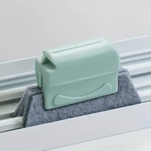 Rãnh Dụng cụ vệ sinh Cửa sổ Khung trang trí Cửa Bàn chải làm sạch rãnh Trượt Cửa Theo dõi Dụng cụ vệ sinh Cầm tay Đường nứt Người dọn dẹp - Nhiều màu - Xem 1