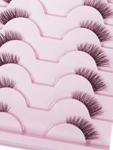 眼尾拉長款假睫毛 - 黑色 - 查看 6