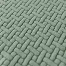 1PC/2 chiếc Vỏ bọc ghế bành Jacquard co giãn màu trơn bằng vải Spandex Vỏ bọc ghế bành bồn tắm chống trượt Vỏ bọc ghế sofa đơn trang trí nhà cửa Vỏ bọc ghế dài mọi mùa - Màu xanh Ô liu - Xem 6