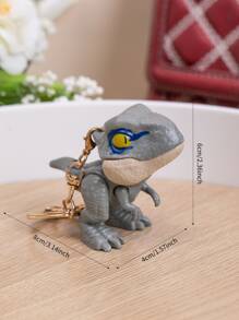 Cute Dinosaur Shaped Pendant Keychain For Decorative Purposes Car Accessories Bag Charm Backpack For School Goth Y2k