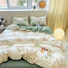 3pcs Tươi Thiết kế hoa Bộ chăn ga gối ( 1 Vỏ chăn Duvet + 2 Vỏ gối ) Không có Đổ đầy - Nhiều màu - Xem 3