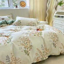 3pcs Tươi Thiết kế hoa Bộ chăn ga gối ( 1 Vỏ chăn Duvet + 2 Vỏ gối ) Không có Đổ đầy - Nhiều màu - Xem 4