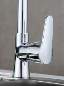 1 pieza Grifo de babero de acero inoxidable cocina clásico para cocina - Plateado - Ver 7