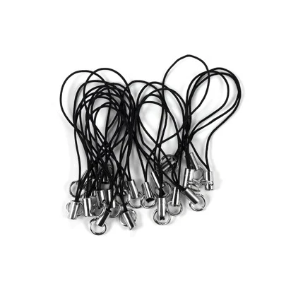 50入組/包DIY首飾配件單環形彩色金屬抹胸適用於手機帶,鑰匙圈,吊墜,燈芯絨