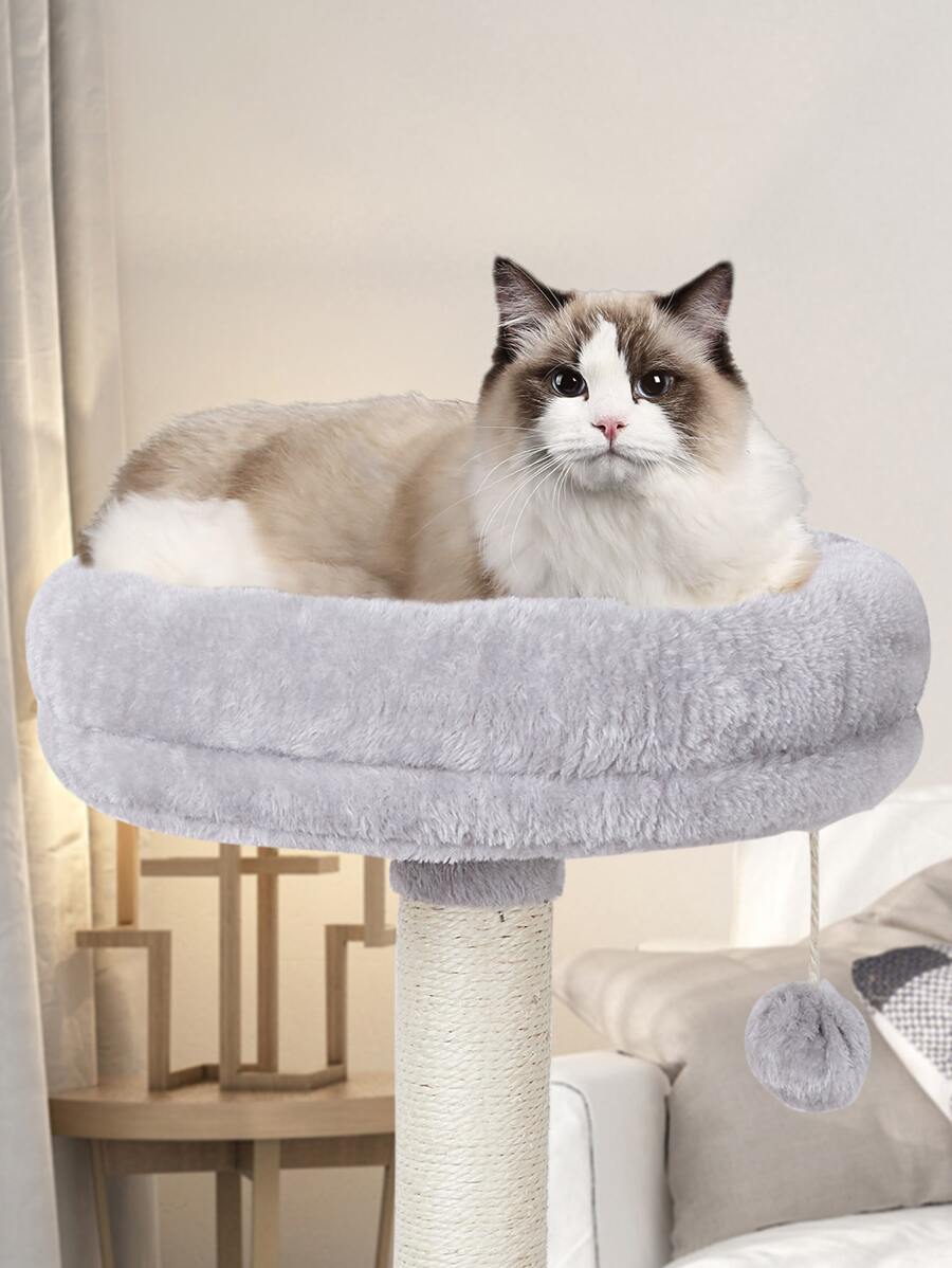 Cute Cat Tree Tower for Indoor Cats Condo with Sisal Scratching Posts