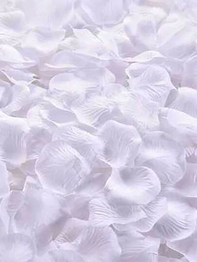 1000 piezas/paquete Pétalos de rosa artificiales de tela no tejida para bodas, decoración para compromisos, propuestas, celebraciones, Halloween, Día de San Valentín, etc.