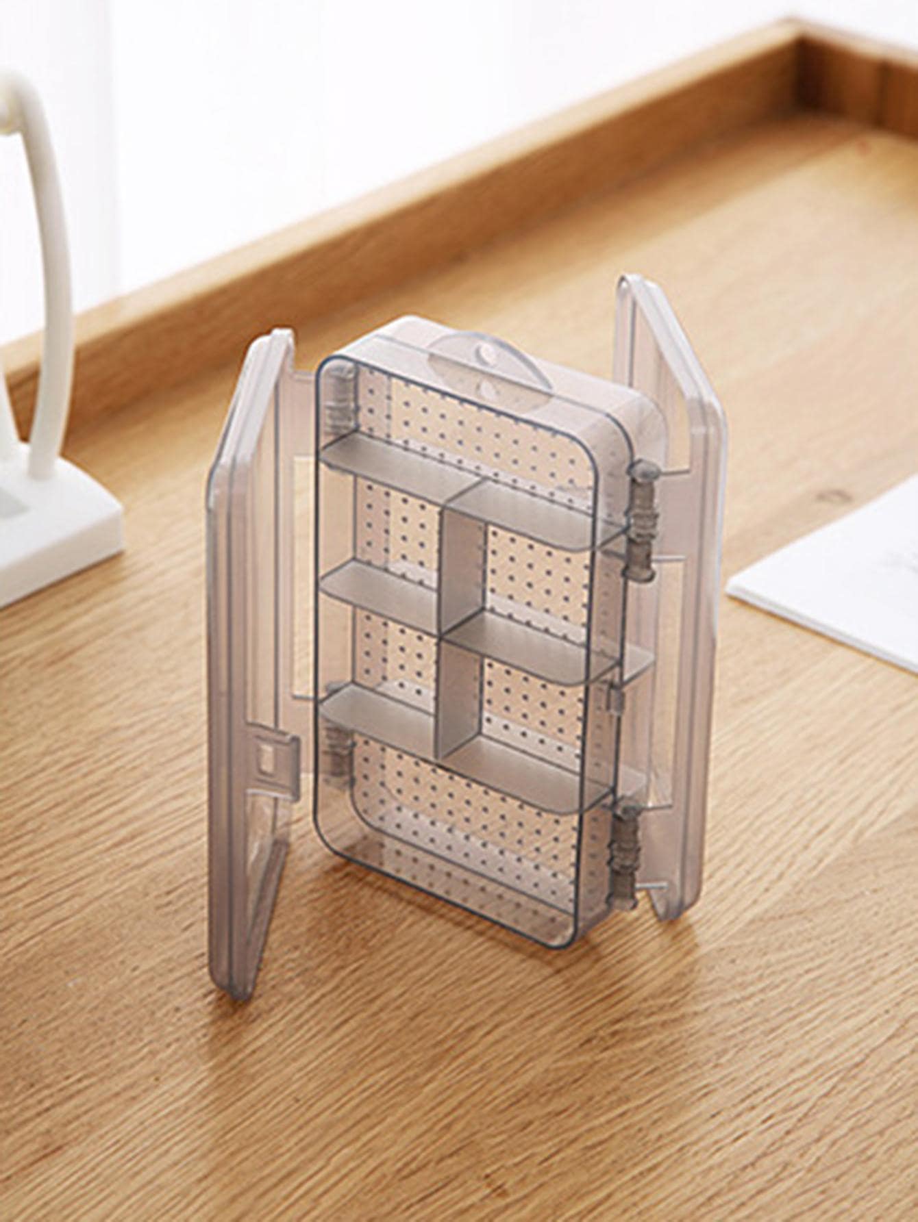 Plastic Hair Clip Storage Box With Separators SHEIN USA