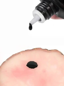 睫毛延長膠水10毫升專業速乾持久鞭打膠水溫和嫁接店鋪膠水 - 黑色 - 查看 3