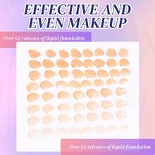 2 件装干湿两用化妆海绵，蛋形粉底化妆海绵，适用于日常化妆和混合 - 彩色 - 查看 5