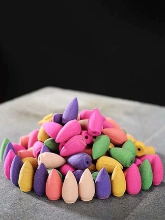 10 piezas de color al azar creativo interior nube reflujo