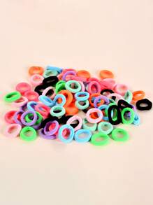 1 套早期学习思维训练玩具 - 带松紧带的环形套装、铃铛、30 张卡片、橡皮筋 - 彩色 - 查看 5