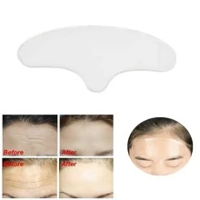 1pc Silicone Anti-wrinkle Beauty Patch - White - View 5