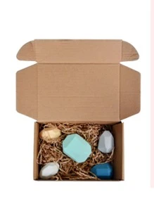 5入組木頭石頭設計建築模組彩色木製玩具堆疊機器平衡遊戲蒙特梭利（教育相關）益智玩具適用於兒童木頭石頭形狀建築模組玩具 - 彩色 - 查看 4