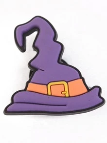 14 cái Halloween Chủ đề Đầy màu sắc Vui Giày Hoa Đồ trang trí - Nhiều màu - Xem 3
