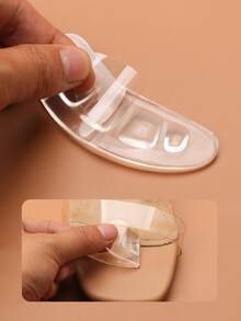 1雙凝膠前掌墊鞋墊軟墊,防滑舒服的腳墊,緩解疼痛適用於前掌墊