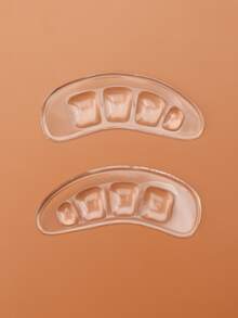 1雙凝膠前掌墊鞋墊軟墊,防滑舒服的腳墊,緩解疼痛適用於前掌墊