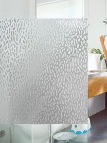 1 Roll Pvc Frosted Glass Film, Waterproof Decorative Film With Water Drop Pattern, Suitable For Any Smooth Glass Surface - Clear - View 6