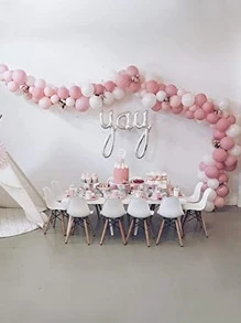 1/6/10/25 PCS 胶点透明气球胶（椭圆形胶点双面胶点胶带，适用于剪贴簿、派对、婚礼、气球装饰、圣诞节 - 白色 - 查看 2