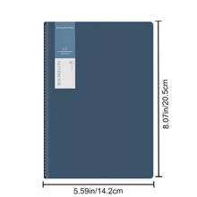 1 Stück Zufällige Farbe Papier Spiral Notizbuch , Geschäft Verdickt Notizbuch mit Für Büro - Verschiedenfarbig - Übersicht 7