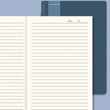 1 Stück Zufällige Farbe Papier Spiral Notizbuch , Geschäft Verdickt Notizbuch mit Für Büro - Verschiedenfarbig - Übersicht 4