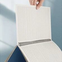 1 Stück Zufällige Farbe Papier Spiral Notizbuch , Geschäft Verdickt Notizbuch mit Für Büro - Verschiedenfarbig - Übersicht 5