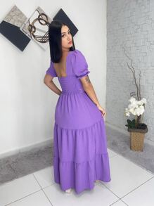 Women Dresses - 紫羅蘭色 - 查看 4