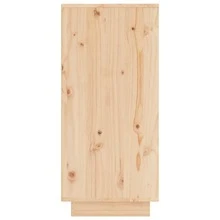 Sideboards 2 Pcs 12.4"X13.4"X29.5" Solid Wood Pine - 棕色 - 查看 6