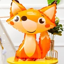 6 cái/bộ Phim hoạt hình dễ thương Động vật rừng Theo chủ đề Buổi tiệc Đồ trang trí Bóng bay - Nhiều màu - Xem 5