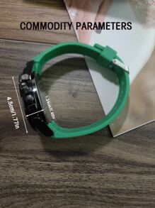 SBA0 Authentic Sbao Brand Sports Men's Wrist Watch, One Piece - Black - View 4