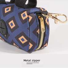 FLYBRAVE 1個聚酯泡沫橡膠寵物糞便袋,適用於狗和貓的戶外旅行 - 紫色 - 查看 6