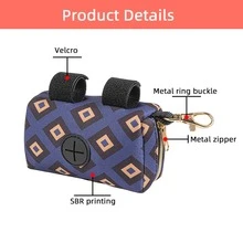 FLYBRAVE 1個聚酯泡沫橡膠寵物糞便袋,適用於狗和貓的戶外旅行 - 紫色 - 查看 4