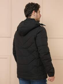 Men Jackets & Coats - 黑色 - 查看 3