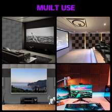 12pcs 12*12*1 Inch Triangle Groove Grey Wallpaper - 12 pieces 12*12*1 inch triangular groove gray - View 5