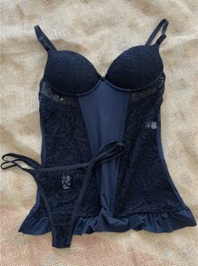 Women Bra & Panty Sets - màu đen - Xem 1