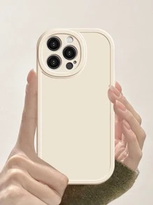 1 件纯奶油白色手机壳，适用于 Galaxy A14、防震柔软 TPU Galaxy A54 手机壳、舒适内置防刮 Redmi Note 13 手机壳， - 白色 - 查看 5