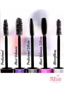 MASCARA DE PESTAÑAS - RIMEL PROFESIONAL SILICON - PROSA - Negro - Ver 2