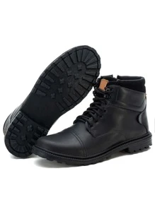 Men Boots - 黑色 - 查看 1