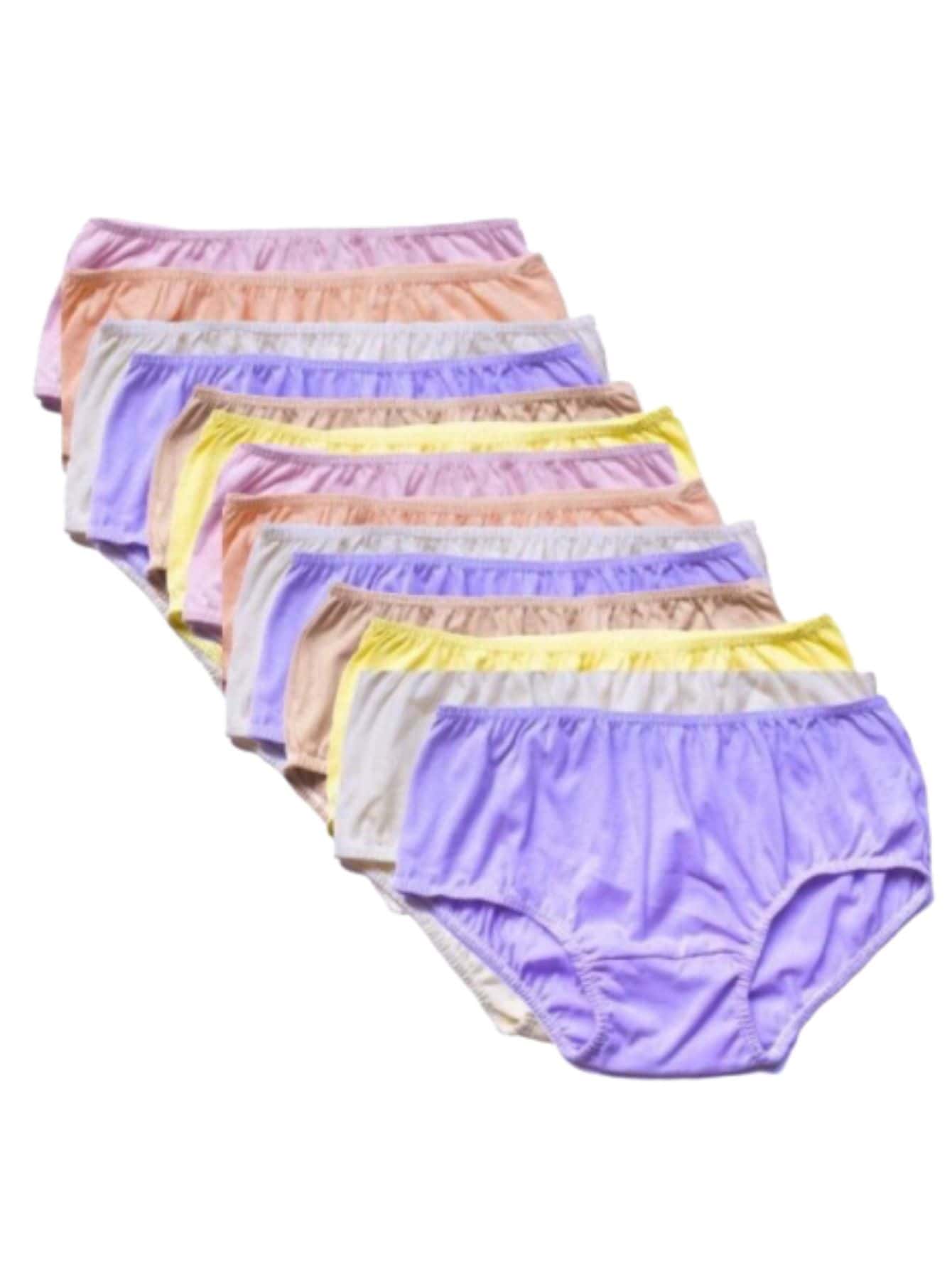 Kit 06 Calçola Para Senhora Grande Algodão Cores Variadas - Multicolorido - Visão 1