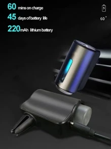 1入組可充電10ml智能汽車香薰機,具有超聲波霧化和自動開關功能,汽車空氣出風口芳香劑擴散器m80（不包括精油） - 智能車載香薰機+1瓶精油 - 查看 4