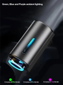 1入組可充電10ml智能汽車香薰機,具有超聲波霧化和自動開關功能,汽車空氣出風口芳香劑擴散器m80（不包括精油） - 智能車載香薰機+1瓶精油 - 查看 5