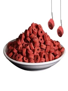 适合所有鱼类的鱼饵颗粒，香味浓郁，适合淡水捕捞中小型鱼类 - 紅木色 - 查看 3