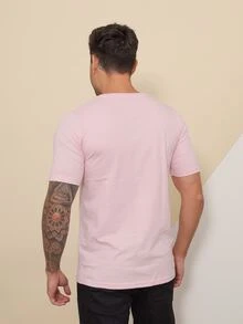 Men Two-piece Outfits - Màu Hồng baby - Xem 4