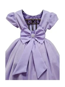 Young Girls Dresses - 紫紅色 - 查看 8