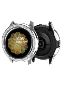 鋼化膜屏幕保護膜兼容三星 Galaxy Watch 5/440mm智能手錶 - 銀色 - 查看 5