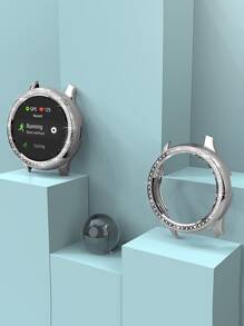 鋼化膜屏幕保護膜兼容三星 Galaxy Watch 5/440mm智能手錶 - 銀色 - 查看 6