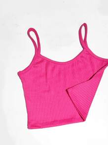 Women Tank Tops & Camis - Màu Hoa hồng đỏ - Xem 2