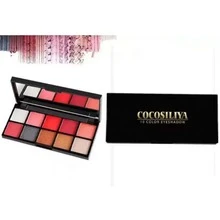 Cocosiliya Makeup Eyeshadow Palette 10 Colors With Mirror - 03 Disco Dust - Ver 2