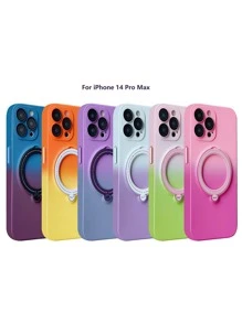 Magnetic Phone Case With Ring Holder - deep purple gray - View 9