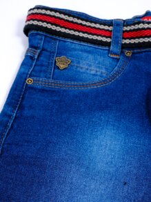 Young Boys Denim Shorts - Xanh đậm - Xem 5
